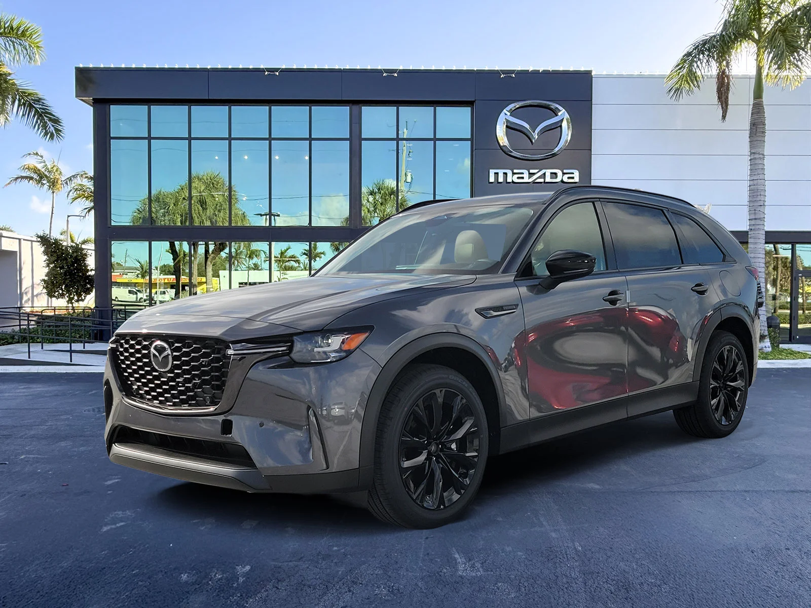 New 2026 Machine Gray Metallic Mazda 3.3 Turbo S Premium Sport AWD image 2