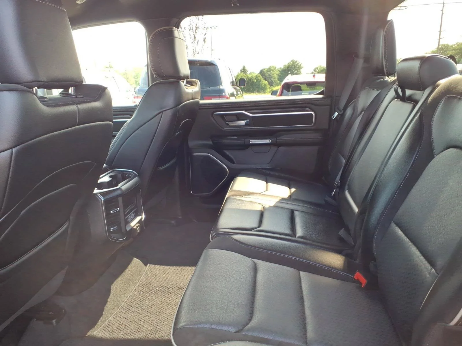 Used 2024 Flame Red Clearcoat Ram Laramie image 26