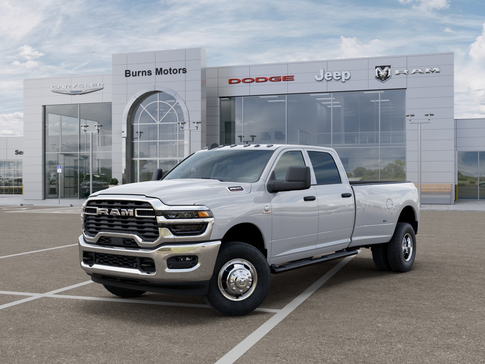 New 2026 Bright White Clear-Coat Exterior Paint Ram Tradesman Dually image 27