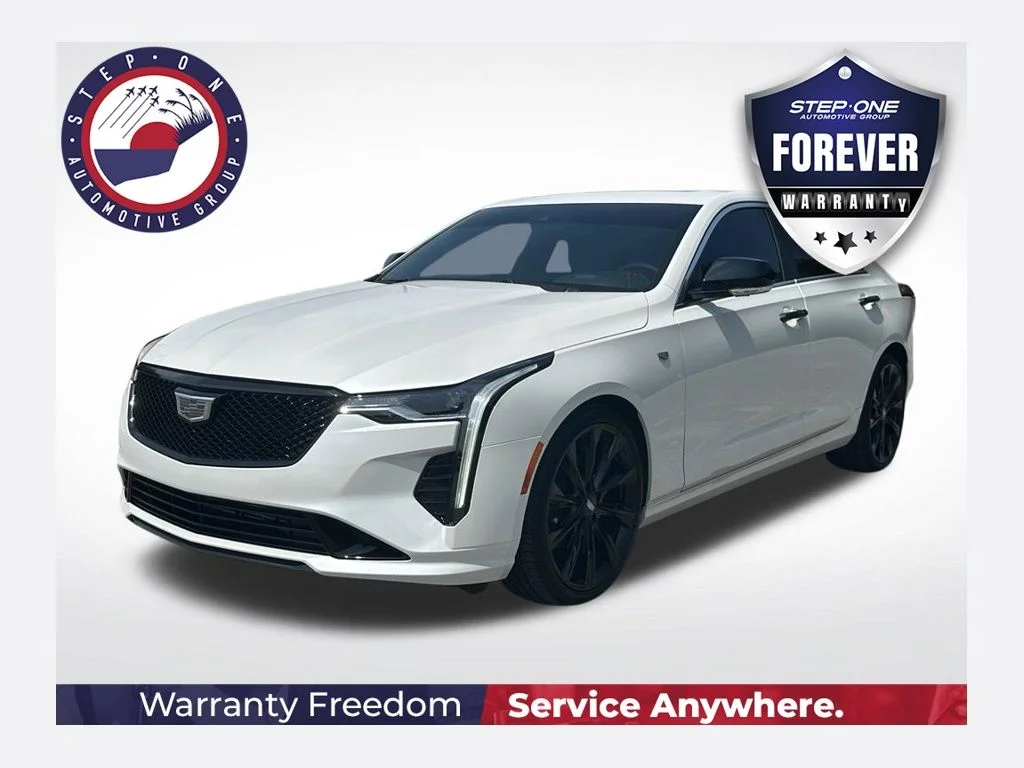 Used 2023 White Cadillac Luxury image 1