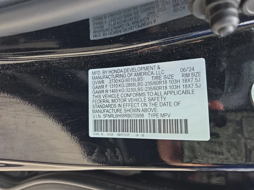 2024 Honda Odyssey EX-L - Photo 52