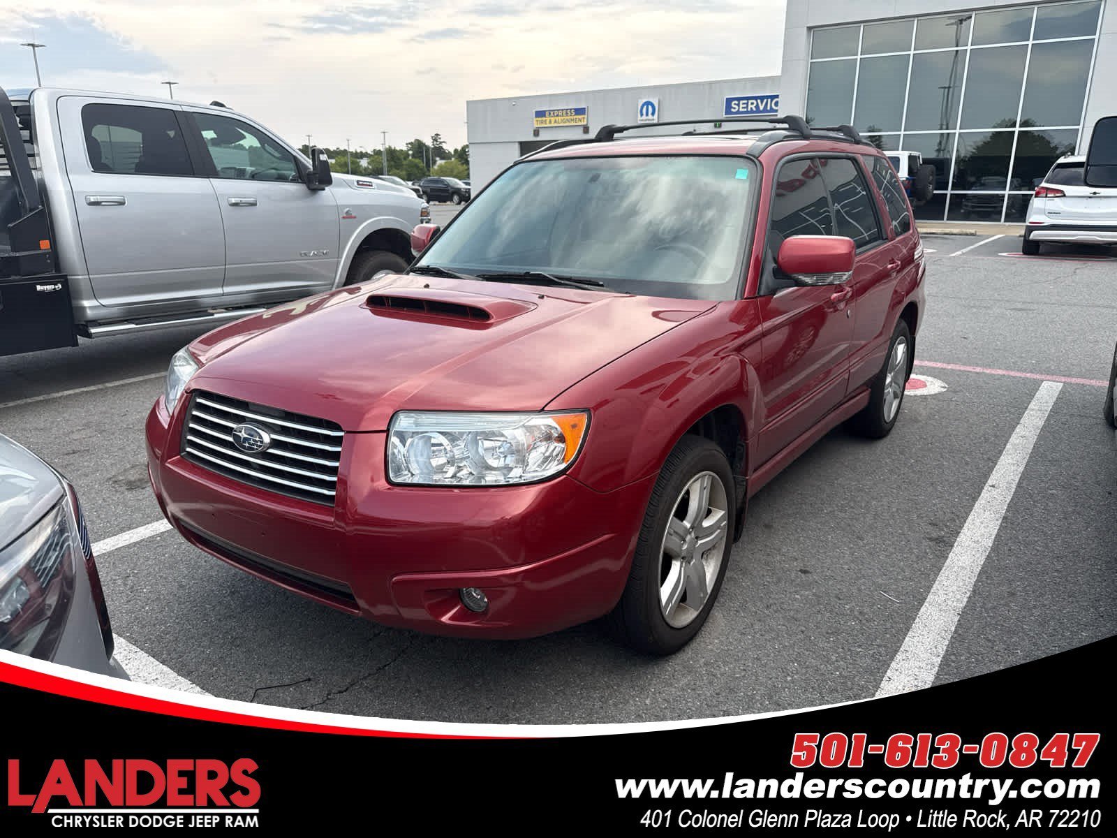 Used 2007 Garnet Red Pearl Subaru XT Ltd image 1