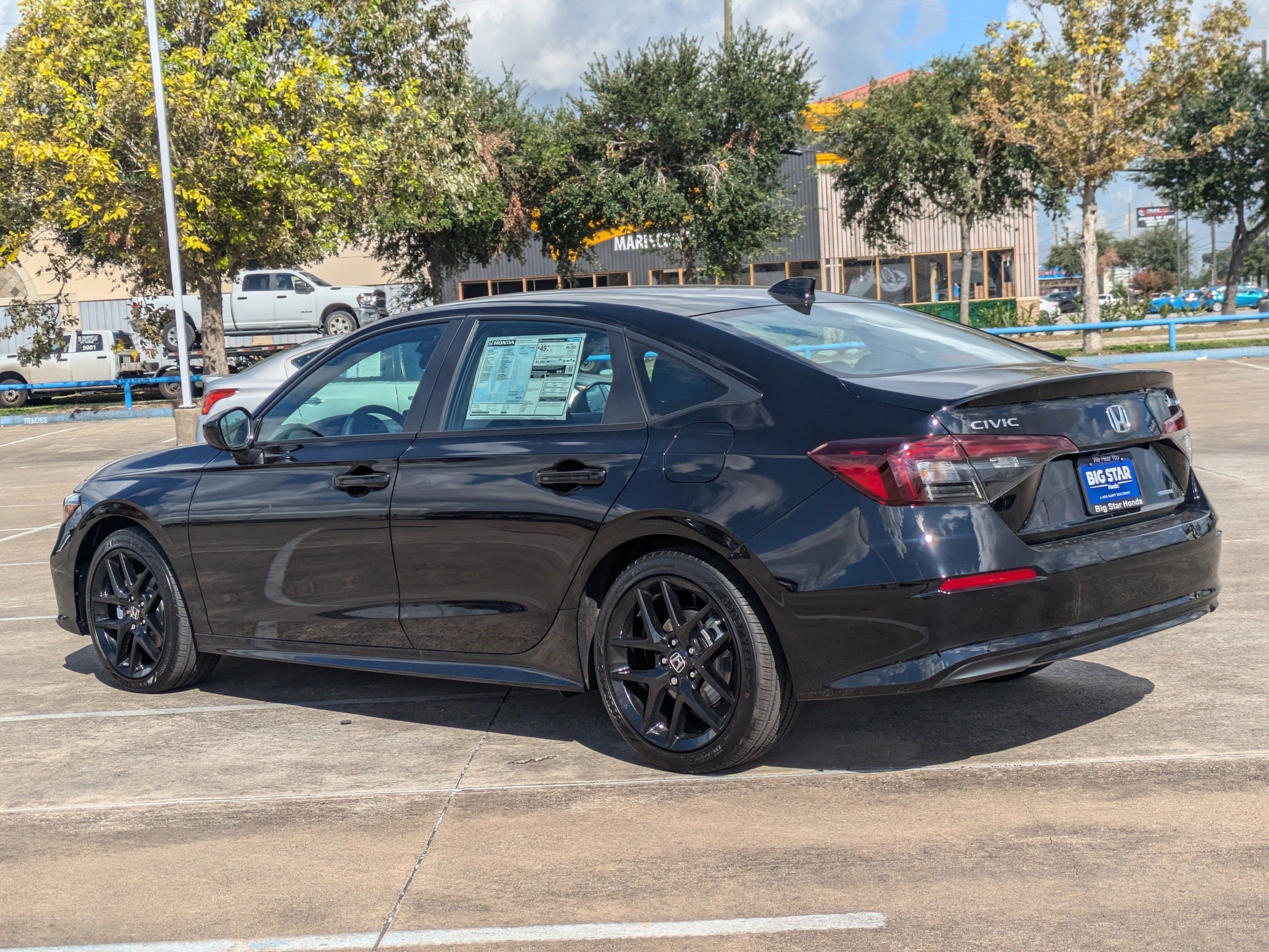 New 2026 Crystal Black Pearl Honda Sport image 6