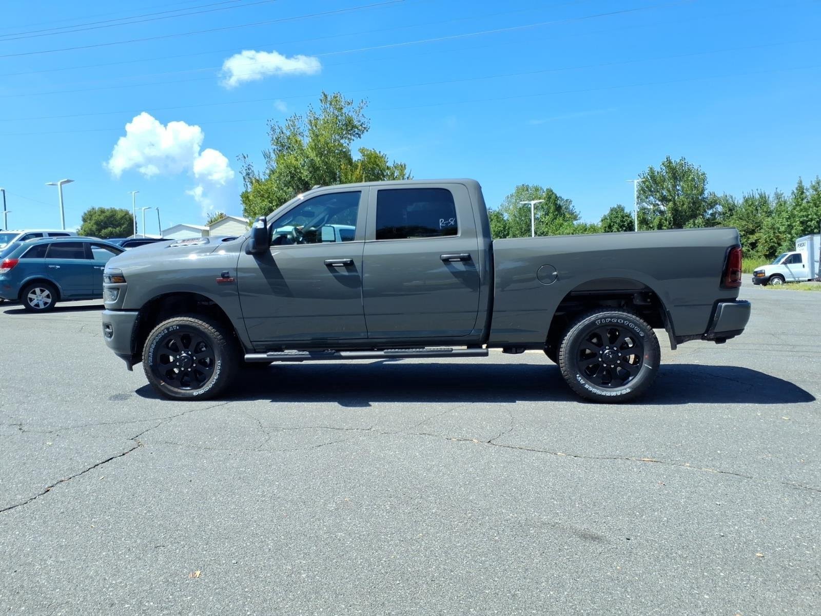 New 2027 Ceramic Gray Clearcoat RAM Black Express image 3