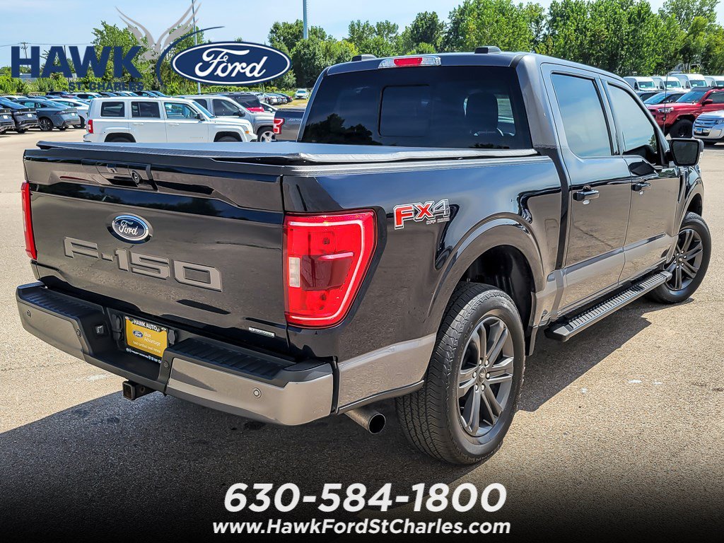Used 2023 Antimatter Blue Metallic Ford XLT image 7