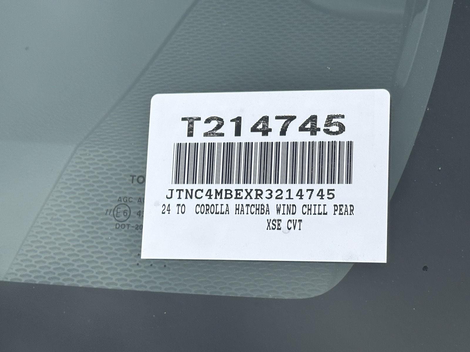 Used 2024 Wind Chill Pearl Toyota XSE image 14