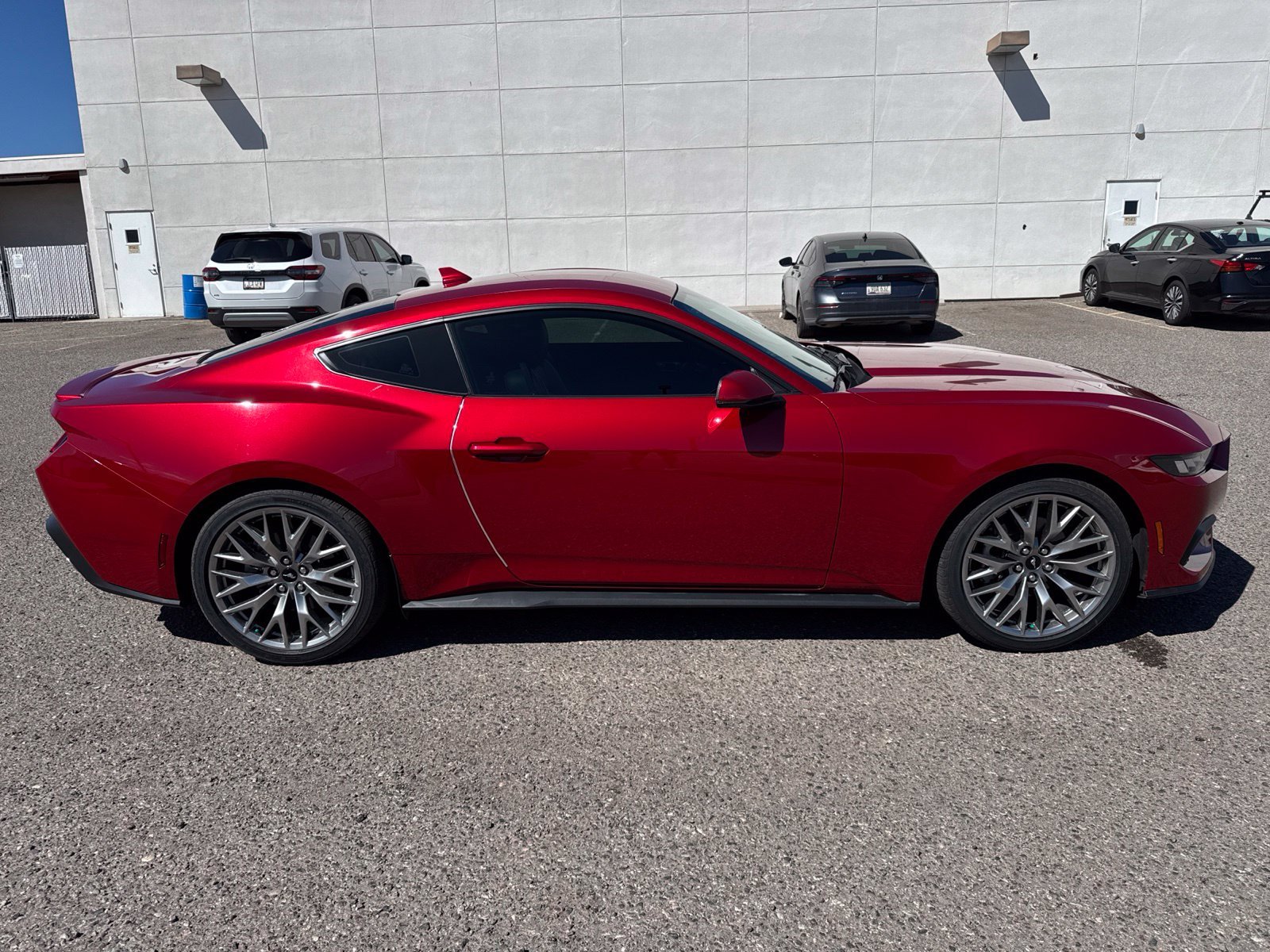Used 2024 Red Metallic Ford EcoBoost Premium image 4