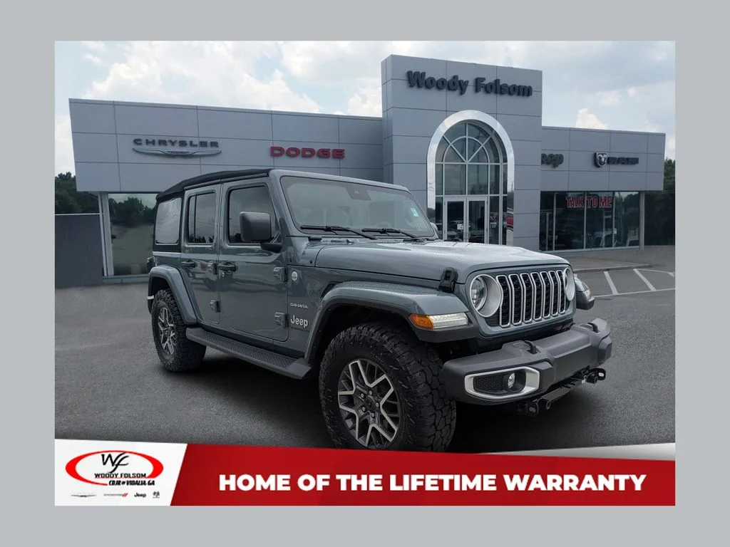 Used 2024 Gray Jeep Sahara image 1