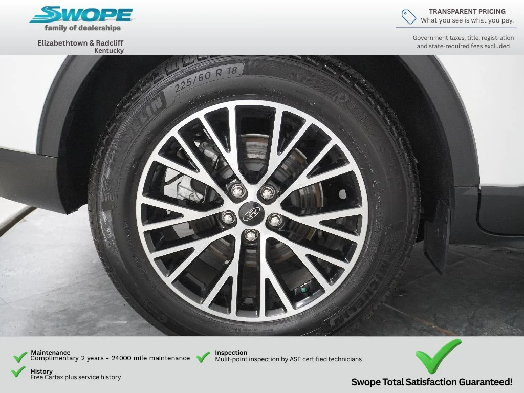 Used 2025 STAR WHITE METALLIC TRI-COAT Ford PHEV image 35