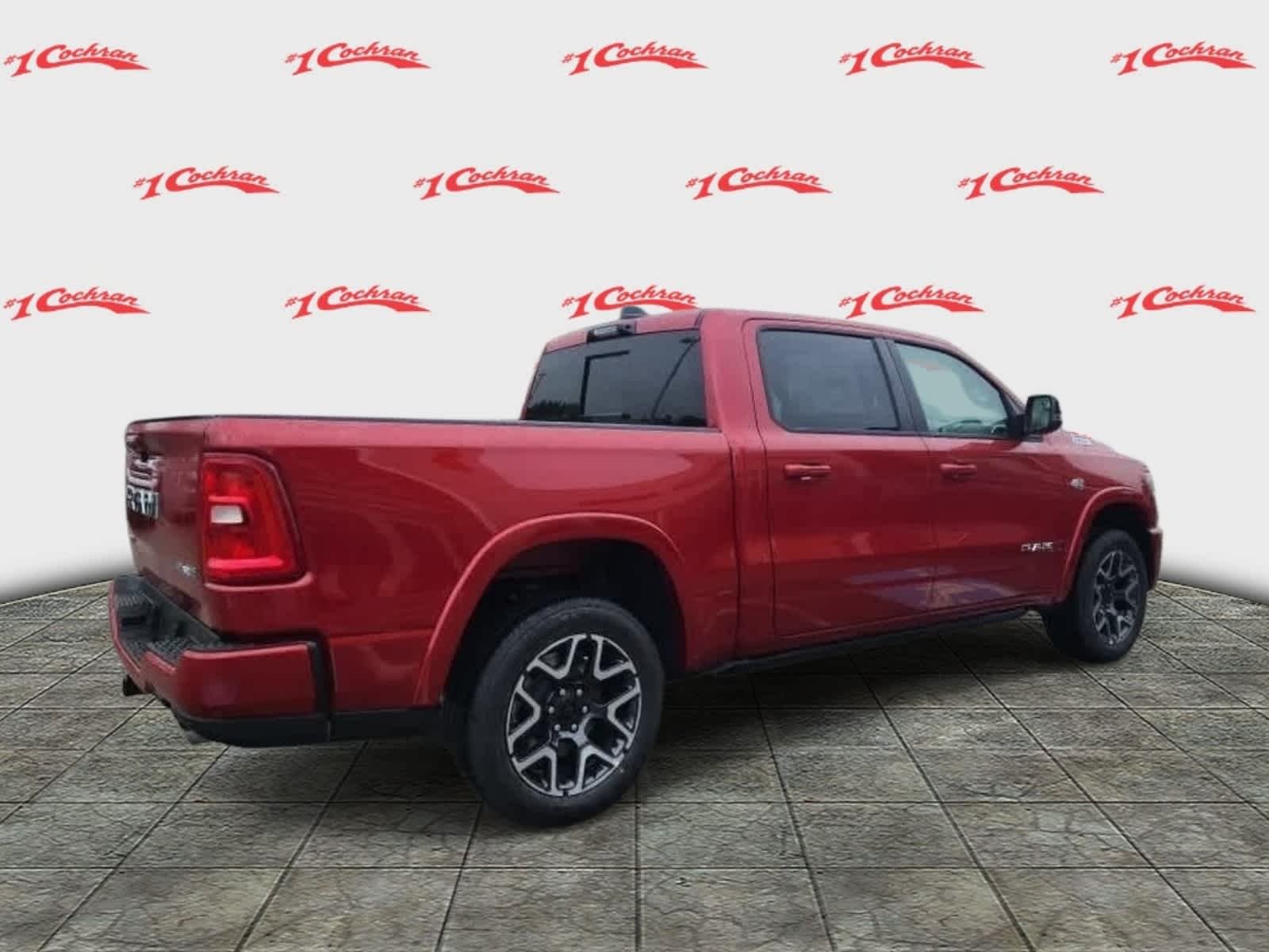 New 2026 Molten Red Pearlcoat Ram Laramie image 7