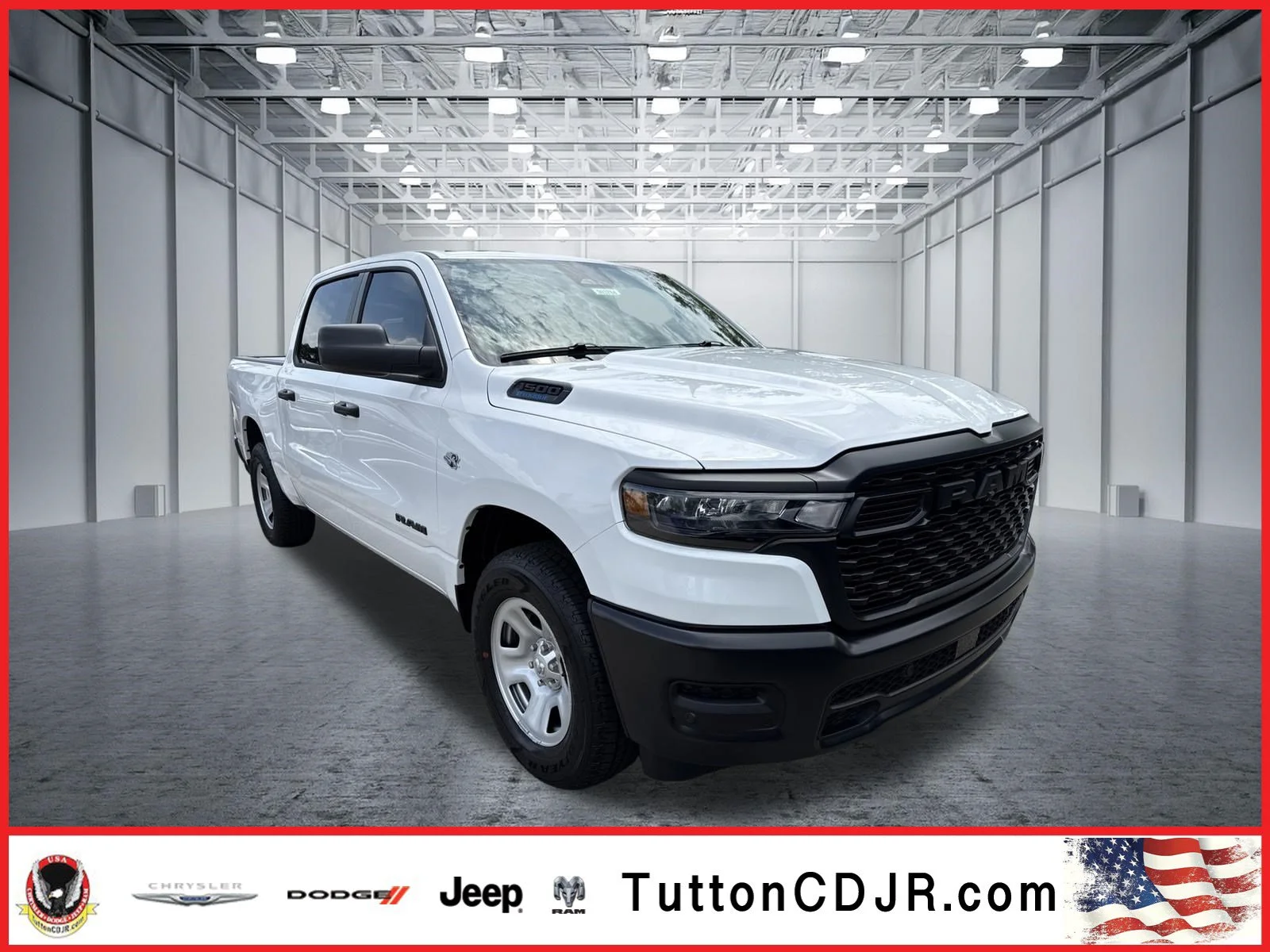 New 2026 Bright White Clearcoat Ram Tradesman image 1