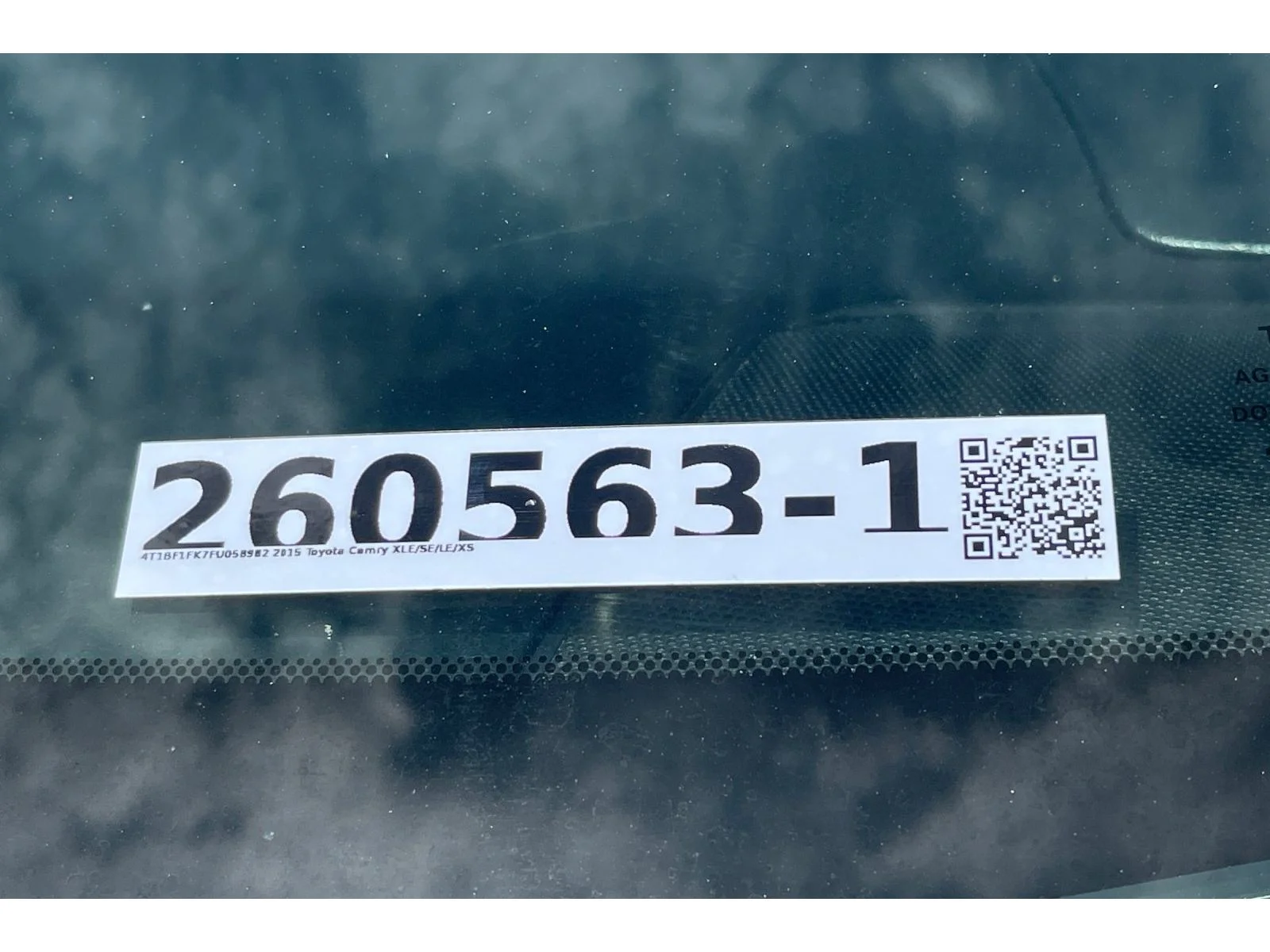 Used 2015 Attitude Black Toyota LE image 17