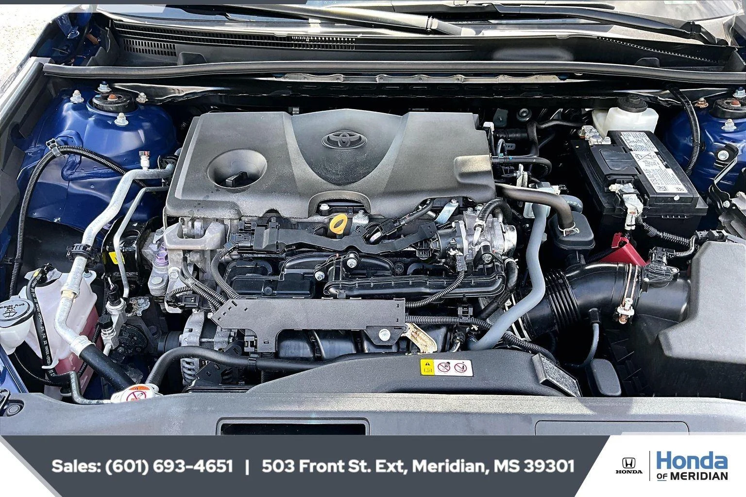 Used 2024 Reservoir Blue Toyota SE image 8