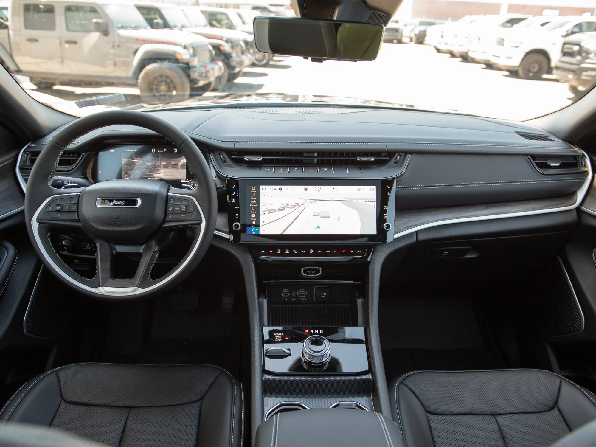 New 2026 Black Jeep Limited Reserve* image 8