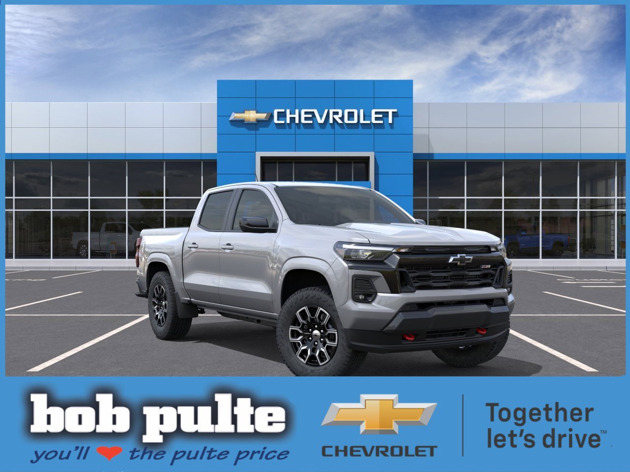 New 2026 Sterling Gray Metallic Chevrolet Z71 image 1