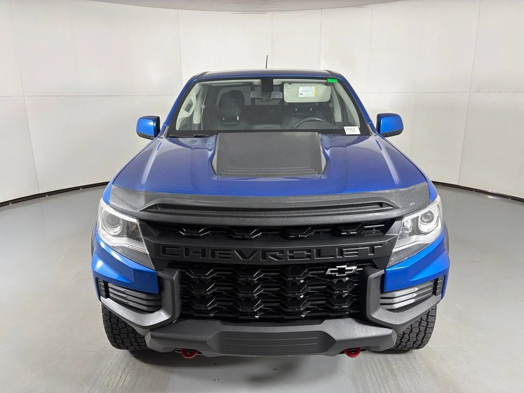 Used 2022 Blue Chevrolet ZR2 image 3