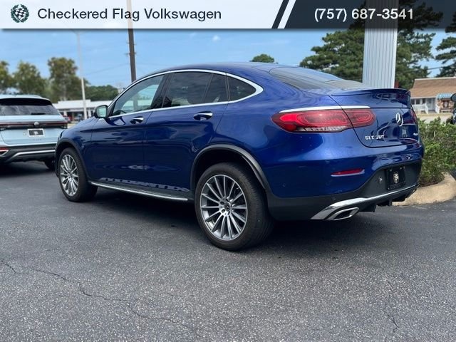 Used 2021 Lunar Blue Mercedes-Benz GLC 300 Coupe 4MATIC® image 6