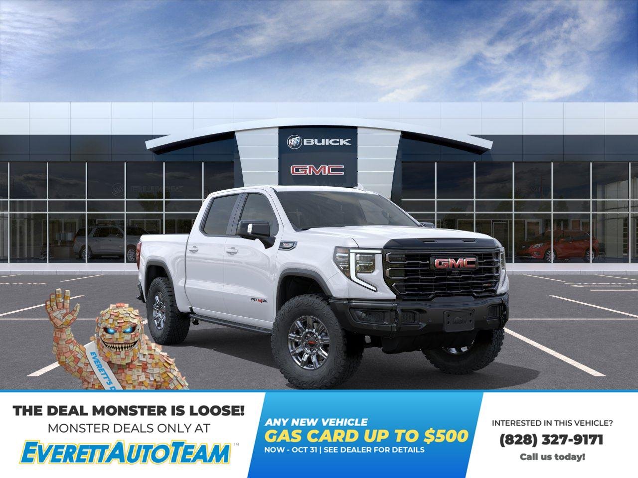 New 2026 Summit White GMC AT4X image 1
