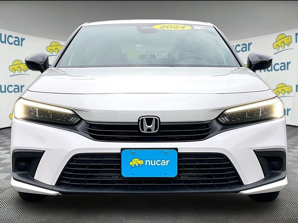 Used 2024 Platinum White Honda Sport image 2