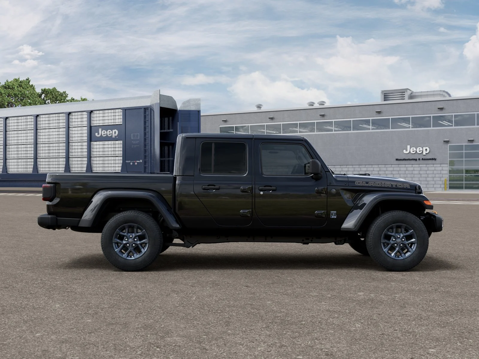 New 2026 Black Clear-Coat Exterior Paint Jeep 85th Anniversary Edition image 12