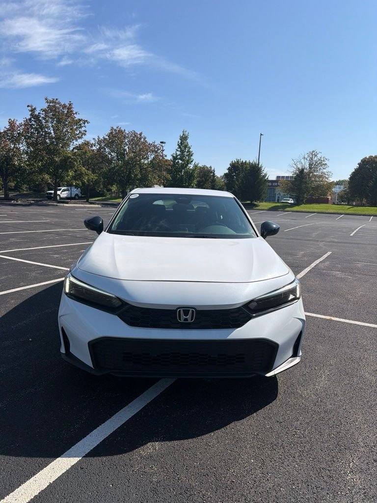Certified Used 2025 Platinum White Pearl Honda Sport image 3