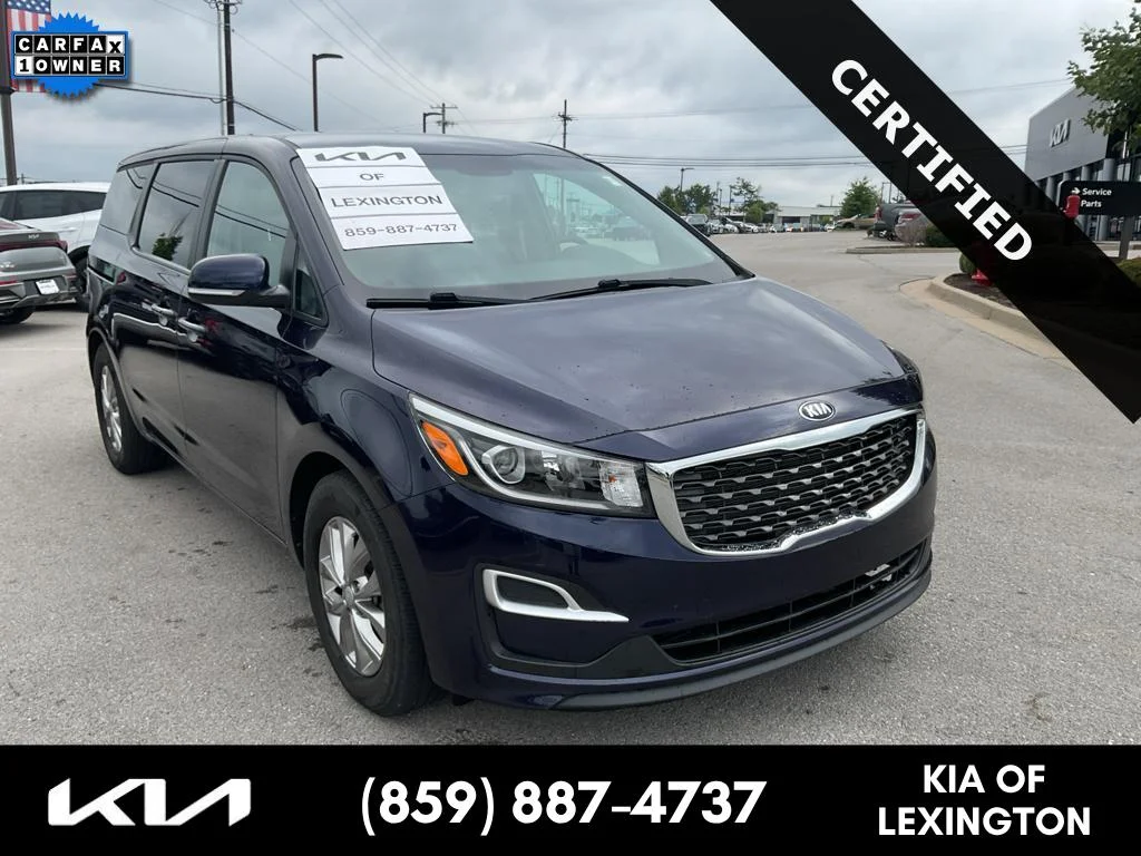 Used 2021 Celestial Blue Kia LX image 1