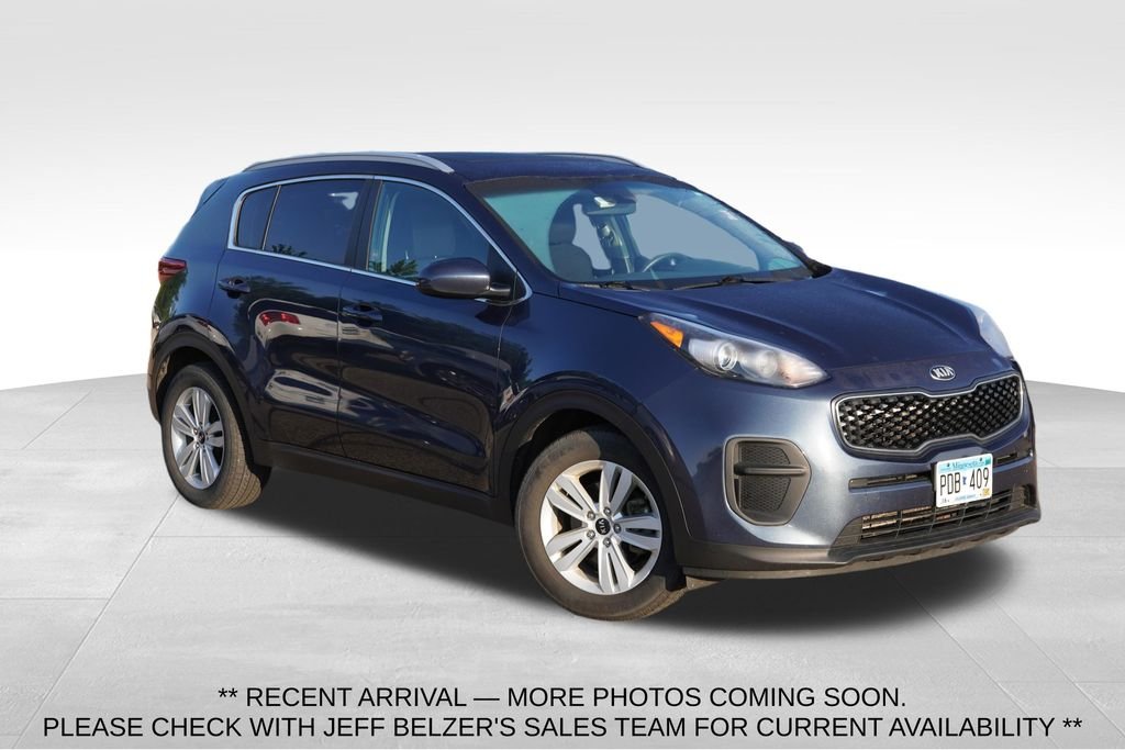 Used 2017 Pacific Blue Kia LX image 1