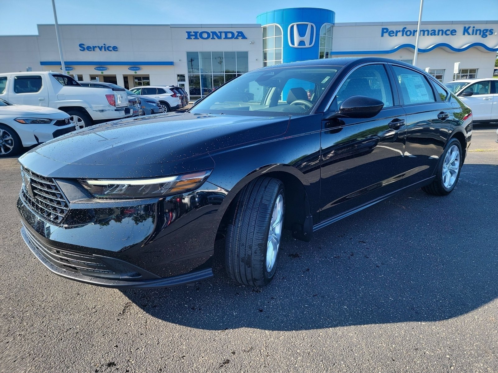New 2026 Crystal Black Pearl Honda LX image 3