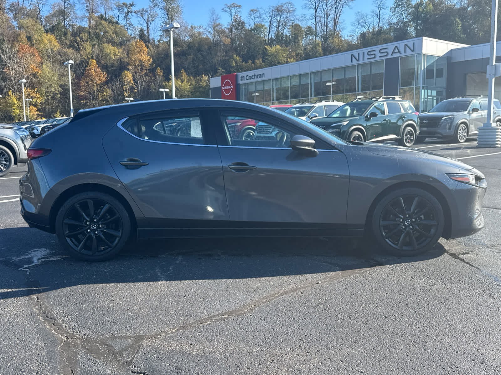 Used 2021 Machine Gray Metallic Mazda Premium image 6