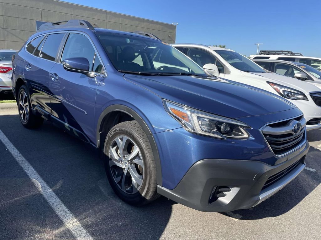Used 2022 Abyss Blue Pearl Subaru Limited XT image 1