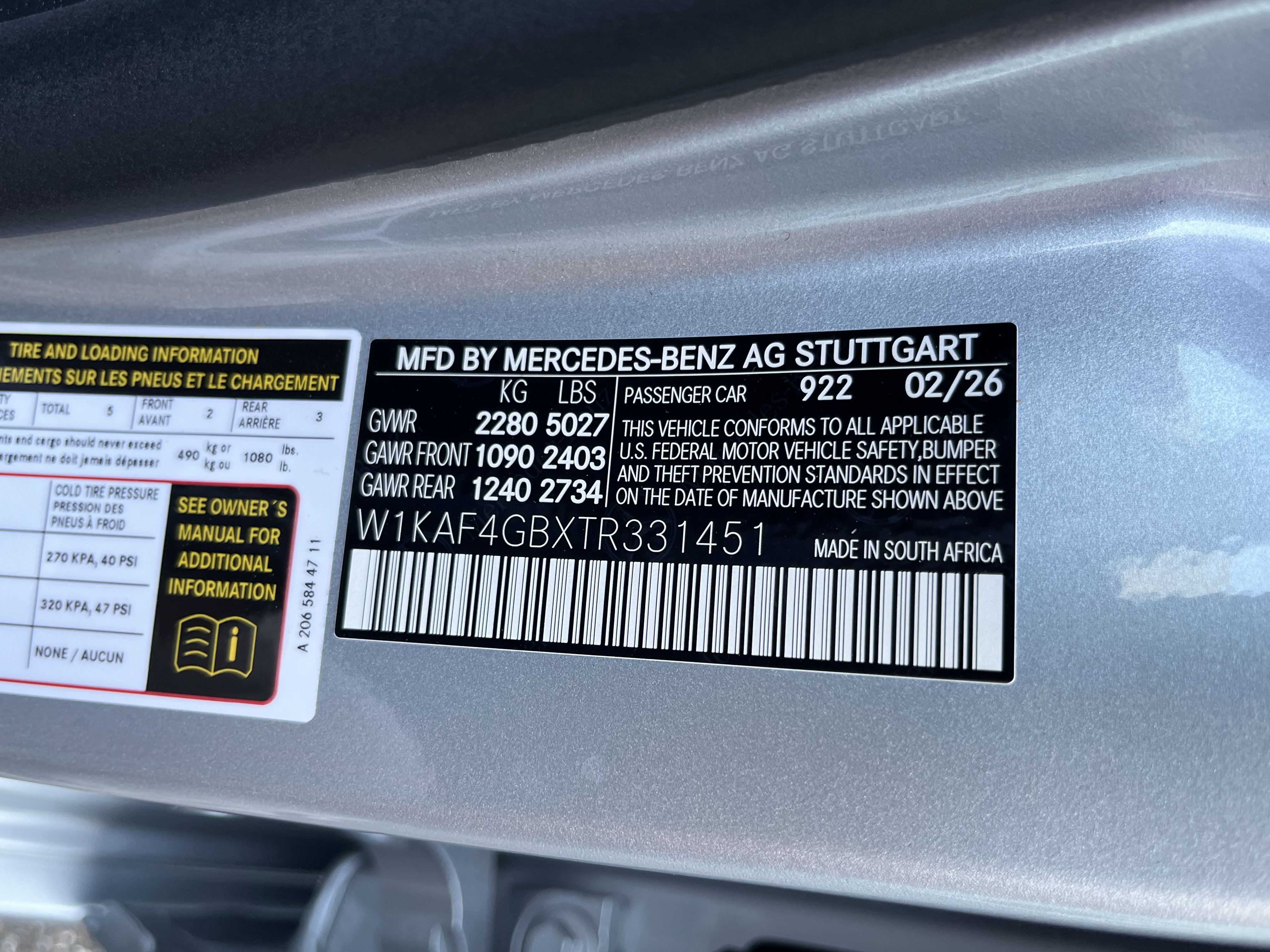 New 2026 Cirrus Silver Metallic Mercedes-Benz C 300 image 60
