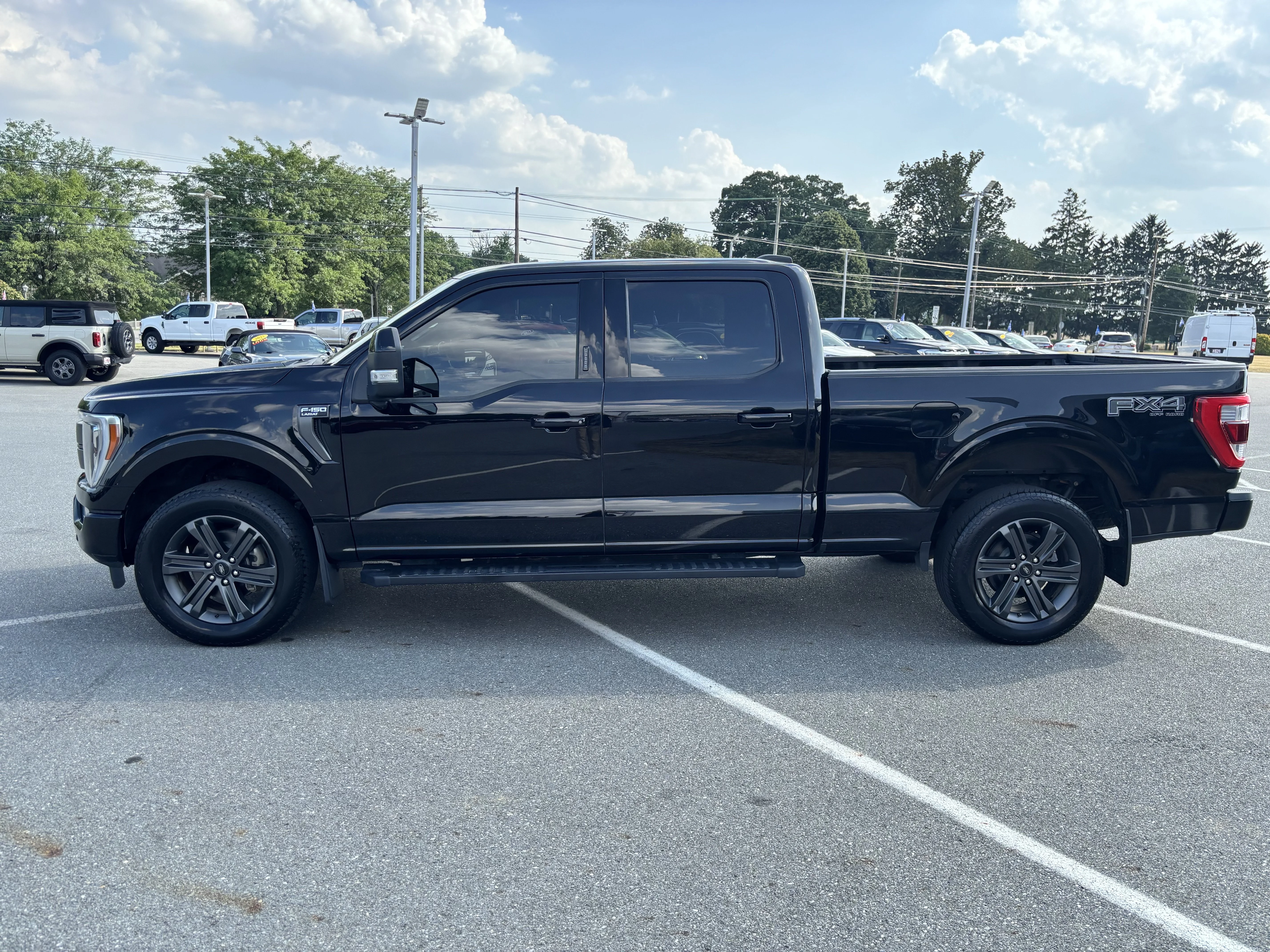 Certified Used 2023 Black Ford Lariat image 4
