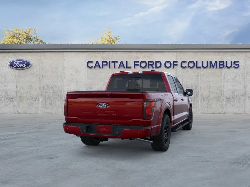 New 2025 Rapid Red Metallic Tinted Clearcoat Ford XLT image 49