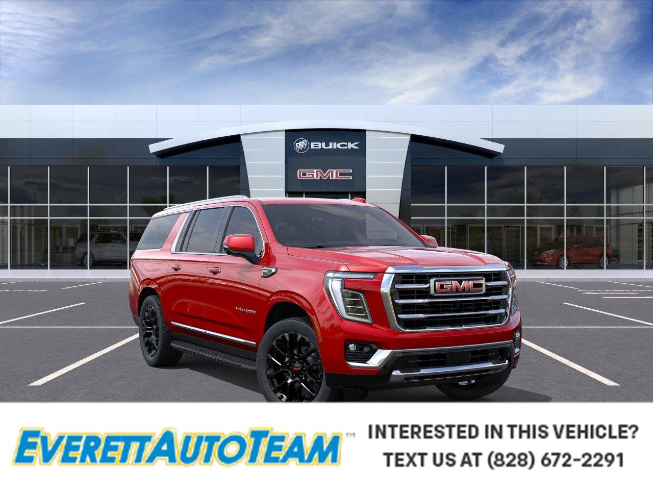 Volcanic Red Tintcoat 2026 GMC Yukon XL SUV / Crossover Four-Wheel Drive Automatic