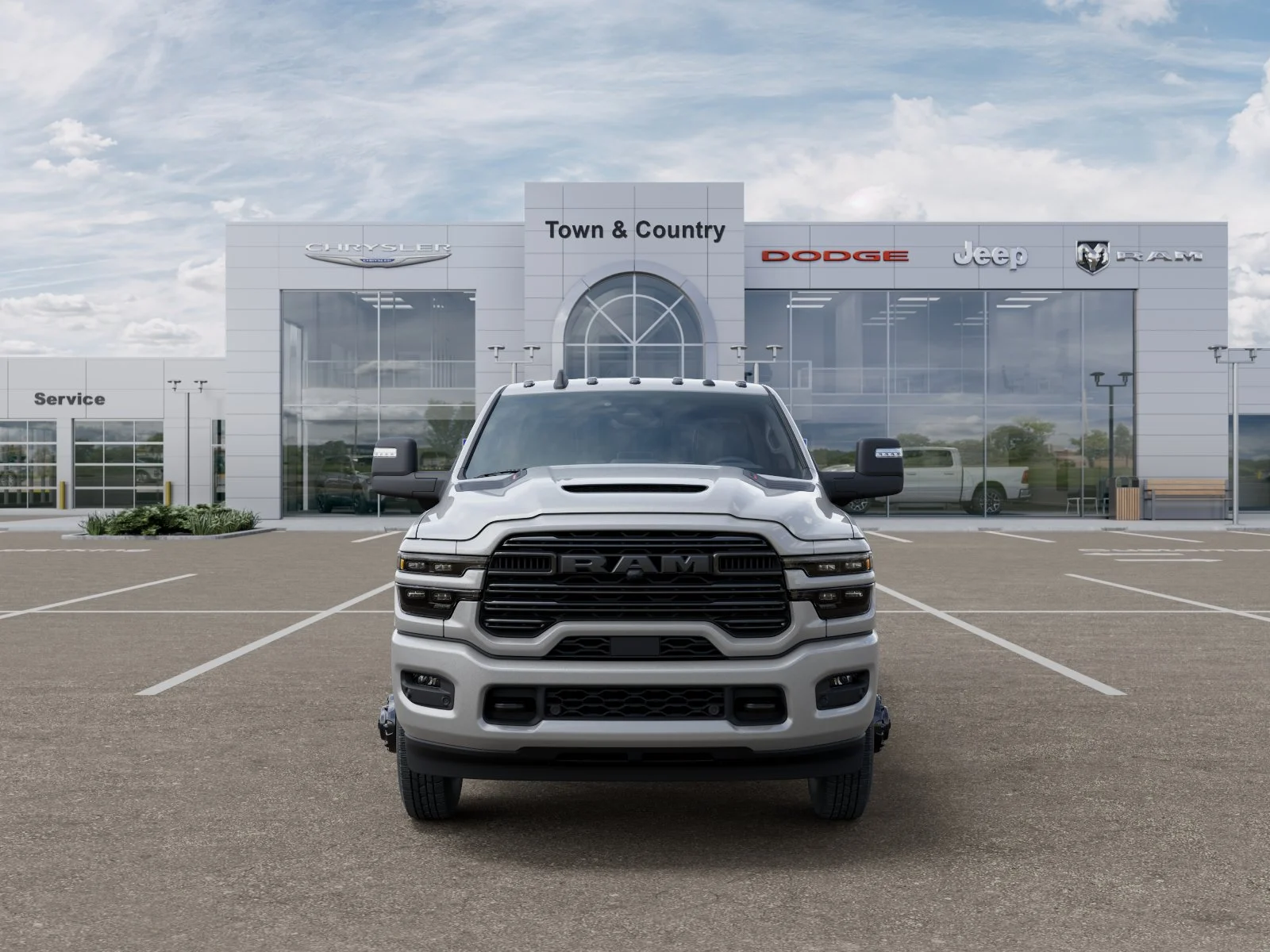 New 2027 Silver-Zynith Exterior Paint RAM Laramie image 32