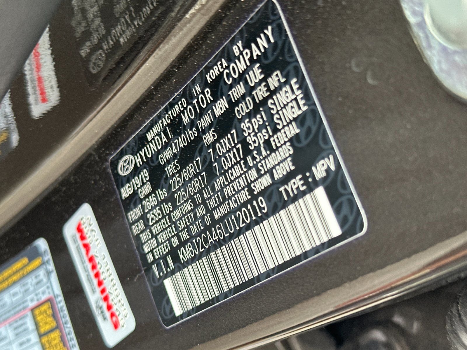 Used 2020 Sage Brown Hyundai SE image 24