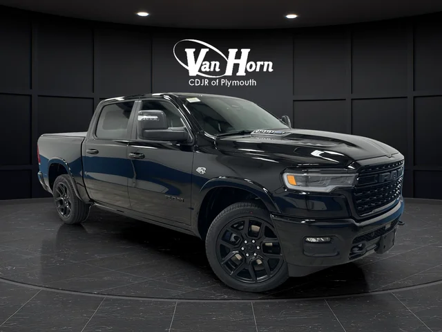 New 2026 Diamond Black Crystal Pearl-Coat Exterior Paint RAM Limited image 1