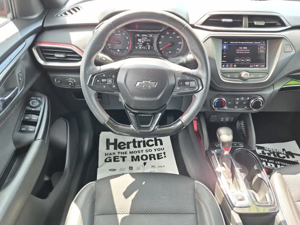 Certified Used 2023 Crimson Metallic Chevrolet RS image 8