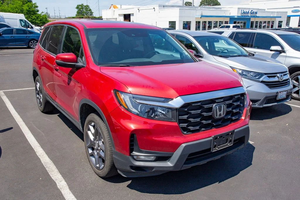 Certified Used 2023 Radiant Red Metallic II Honda AWD EX-L w/Function Package image 3
