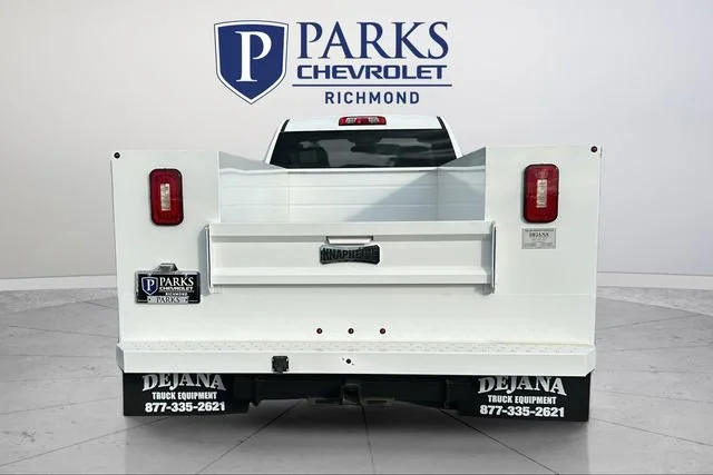 New 2025 Summit White Chevrolet Work Truck image 6