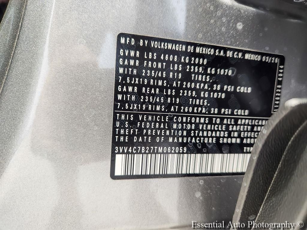 New 2026 Pyrite Silver Metallic Volkswagen 1.5T SEL image 20