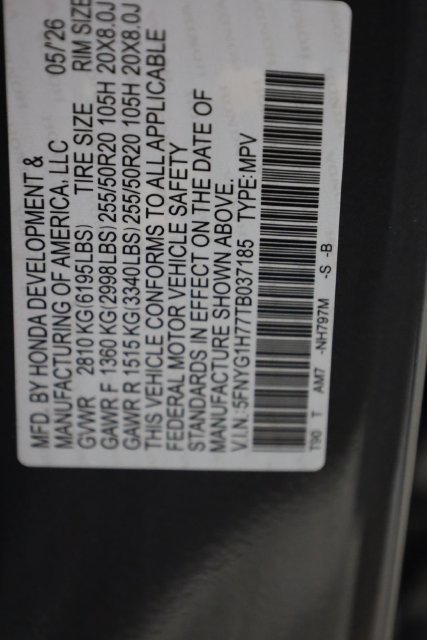 2026 Honda Pilot Touring - Photo 37