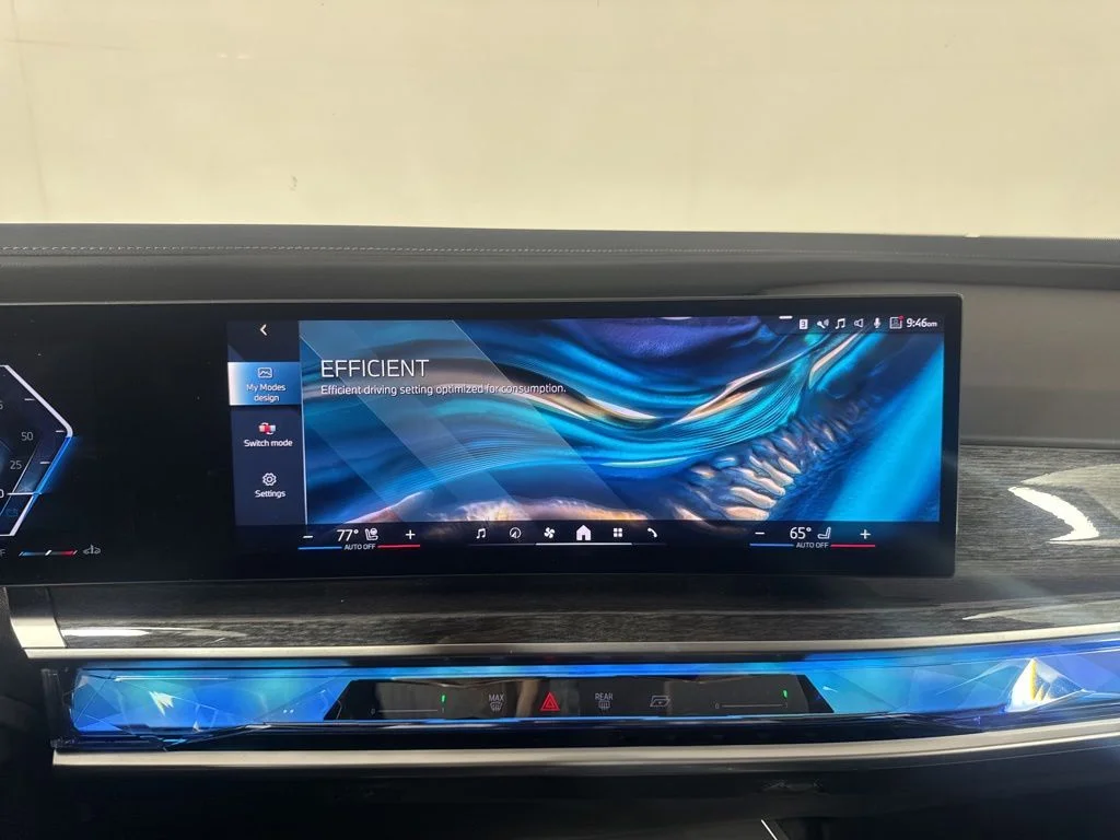 Used 2025 Black Sapphire Metallic BMW 740i xDrive image 21