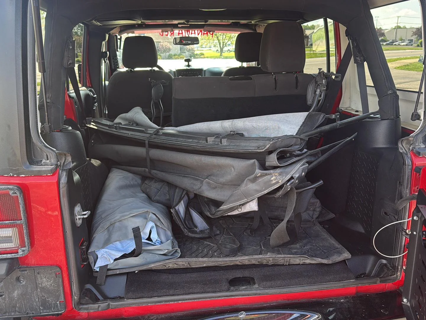 Used 2017 Firecracker Red Jeep Willys Wheeler image 23