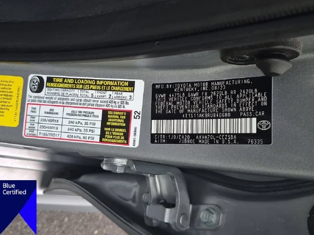 Used 2024 Silver Toyota SE image 36