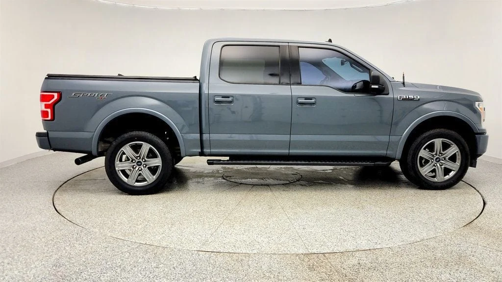 Used 2019 Abyss Gray Metallic Ford XLT 4WD SuperCrew 5.5