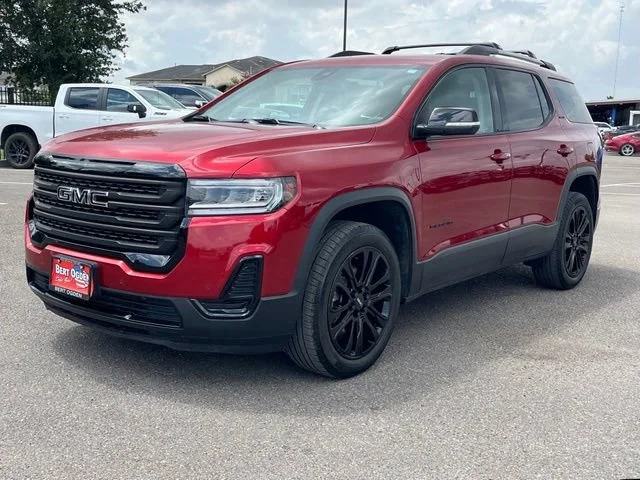 Used 2023 Volcanic Red Tintcoat GMC SLE image 2