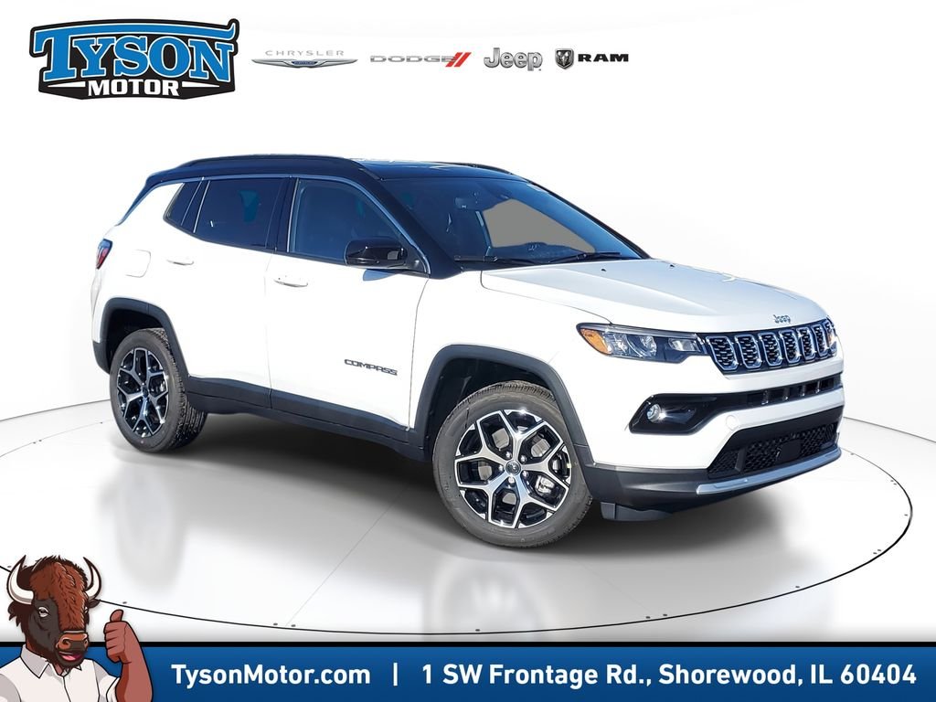 New 2026 Bright White Clearcoat Jeep Limited image 1