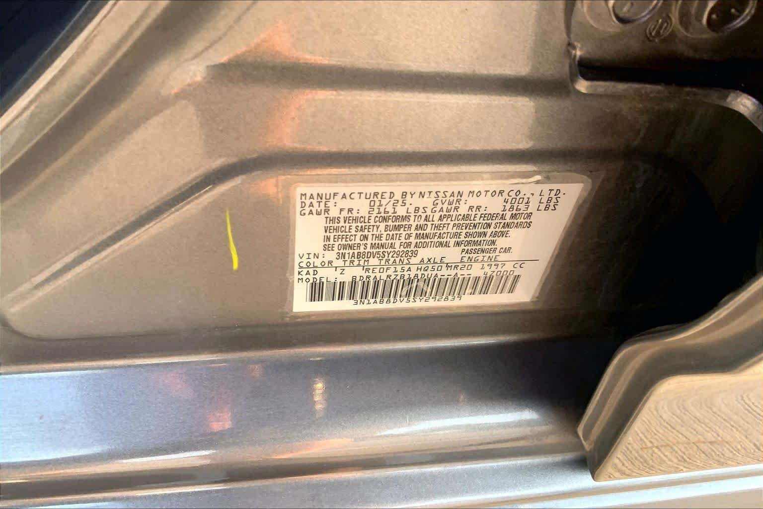 Used 2025 Gun Metallic Nissan SR image 31