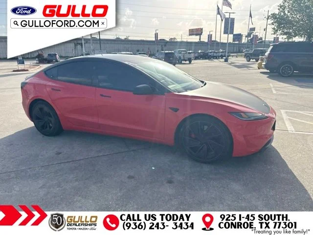 Used 2024 Tesla Model 3 Performance with VIN 5YJ3E1ET5RF883633 for sale in Conroe, TX